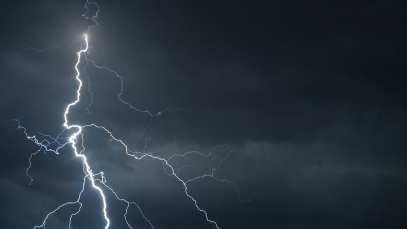 Crews respond to fires caused by lightning during Saturday night storm
