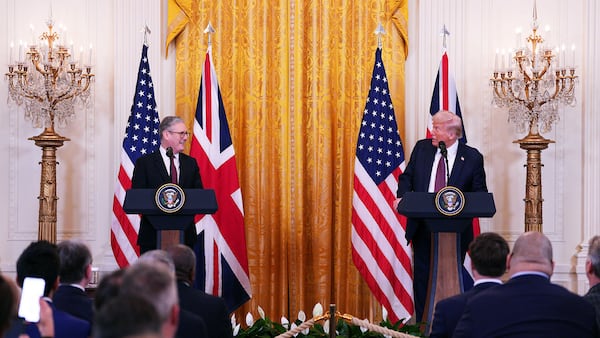 ‘That’s enough’: Trump shuts down talk of Canada during news conference with U.K. PM