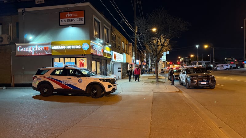 Employee shot by pellet gun during robbery in North York: police