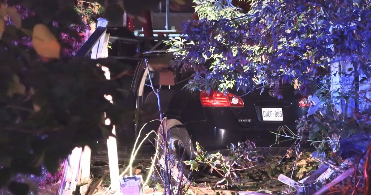 Driver arrested after vehicle crashes into Etobicoke home - CTV News