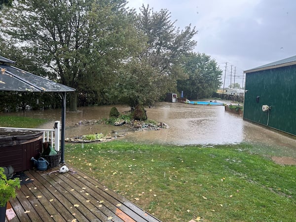 Heavy rainfall from thunderstorm floods parts of Essex County