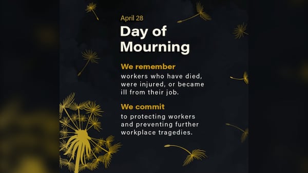 Sudbury’s Day of Mourning focuses on psychological workplace safety
