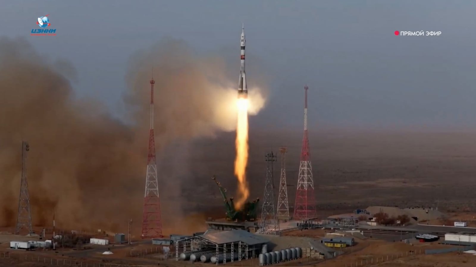 Klit International Space Station: U.S.-Russian crew blasts off
