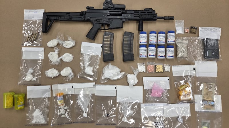 Trafficking bust in Calgary and Canmore sees $490K in drugs, firearm seized