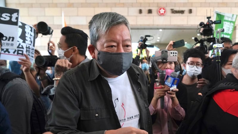 Hong Kong court hears final arguments in the trial of Tiananmen vigil organizers