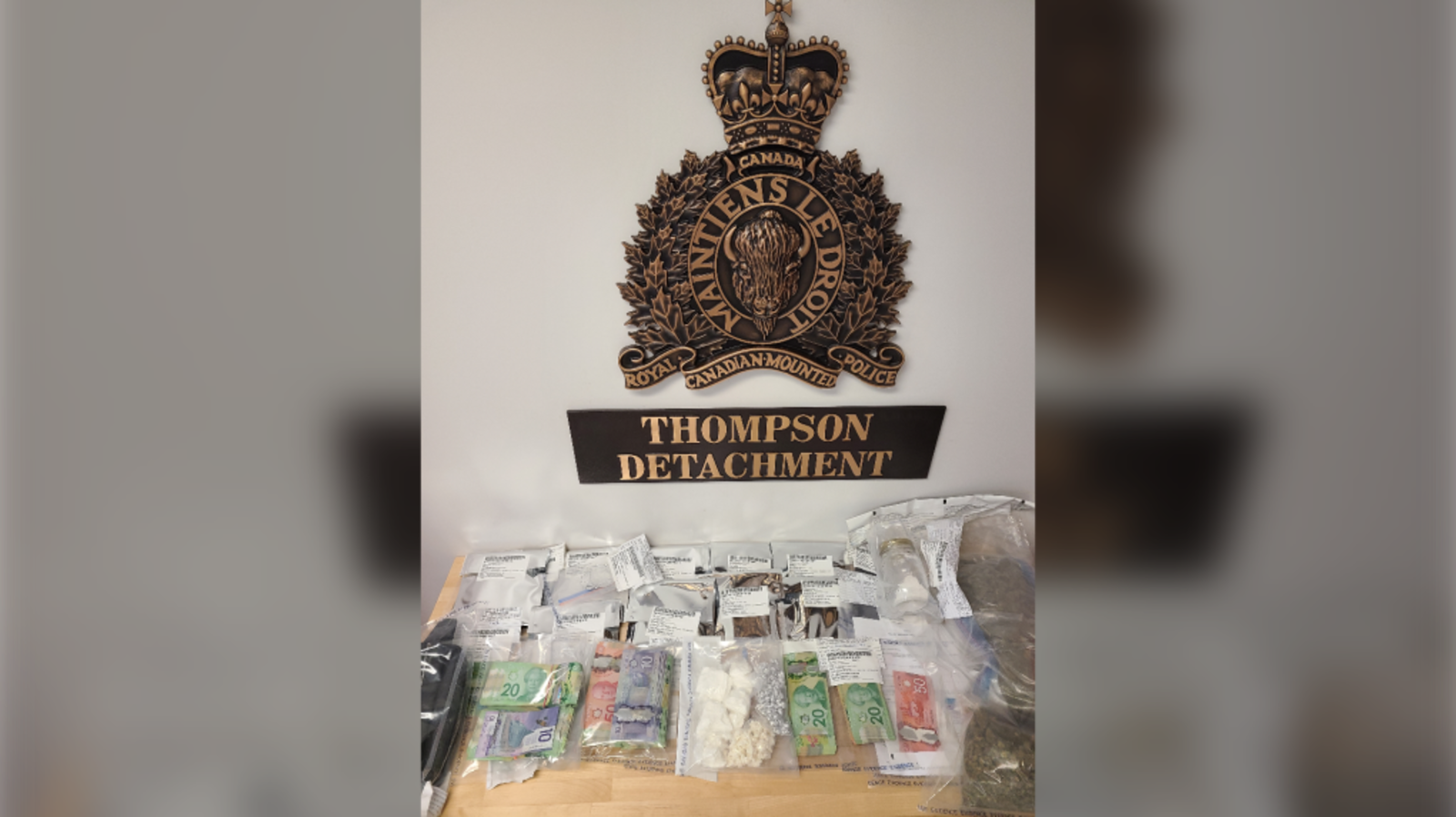 Police seize 1 kilogram of drugs, $20K in Thompson investigation