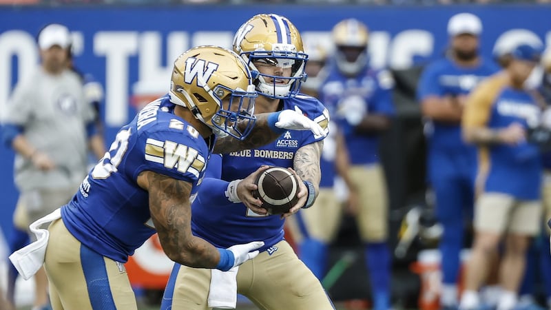Bombers turn to Brown at QB as they welcome Argonauts for crucial game