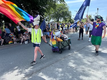 The 2026 Halifax Pride Parade drew thousands of visitors. (CTV/Jesse Thomas)