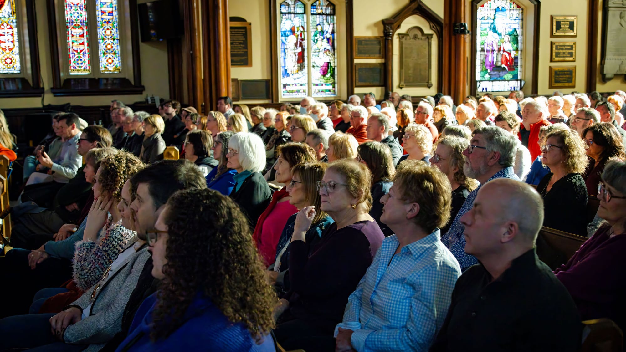 Audience members are pictured watching a performance at Music PEI Week 2024. (Courtesy: Music PEI)
