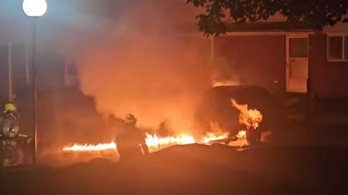 North Bay police believe vehicle was intentionally set on fire