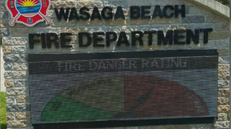 Fire results in total loss in Wasaga Beach