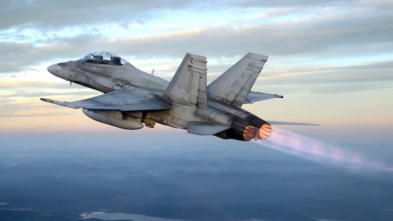 Fighter jet to intercept civilian plane over B.C. as part of Norad exercise