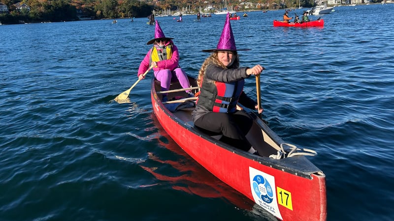 Around 70 attend fifth annual Witches Paddle in Halifax