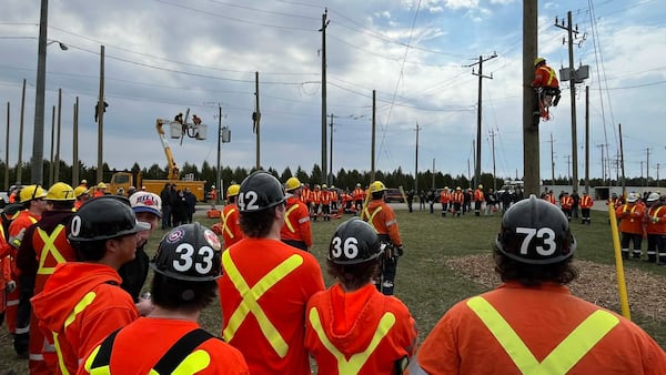 Powerline Rodeo in Chatham showcases high-risk skills, strong job demand