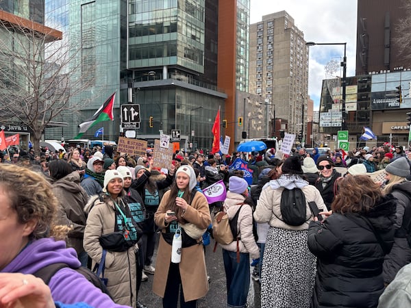 Montrealers rally for women’s rights amid global turmoil