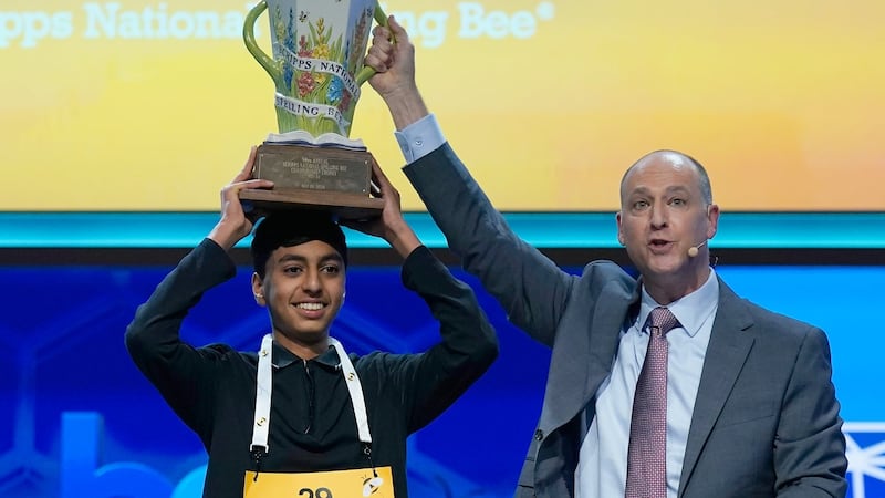 Shrey Parikh bounces back, battles nerves and dominates spell-off to win the National Spelling Bee