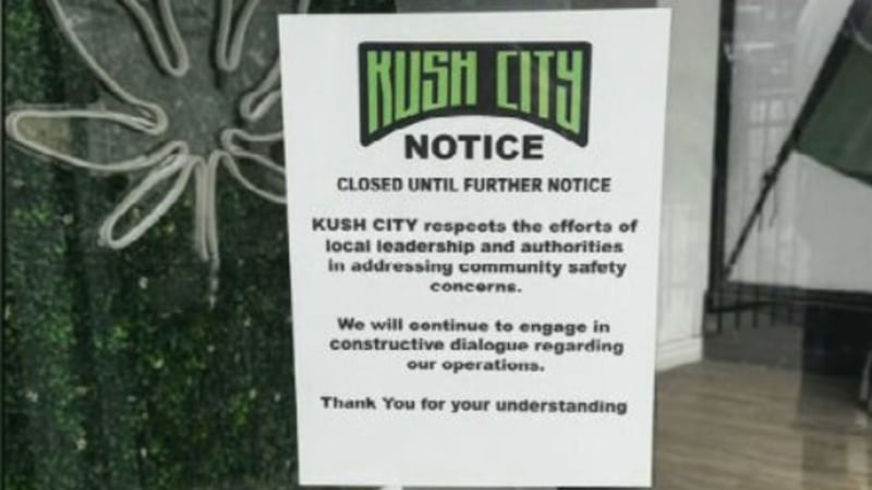 Barrie pot shop shuts down amid city crackdown