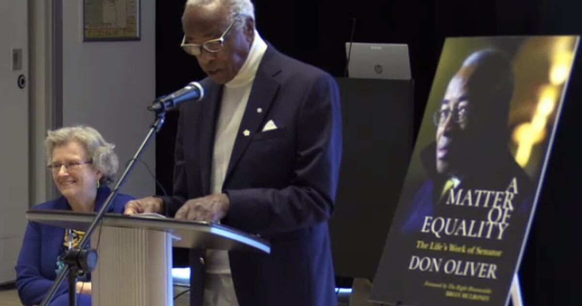 Donald Oliver Rip Former senator Donald Oliver launches literary award for young Black ...