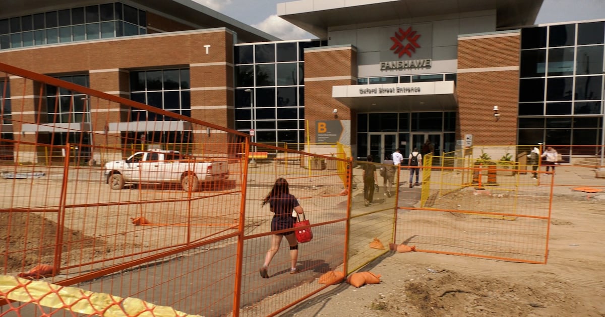 Construction causing delays for Fanshawe students
