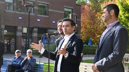 Quebec Liberal leader targets PQ referendum pledge on final day of election campaign