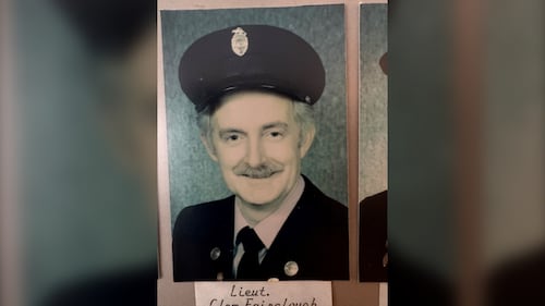 Clem Fairclough is pictured in 1988. (Courtesy of the Kentville Volunteer Fire Department)