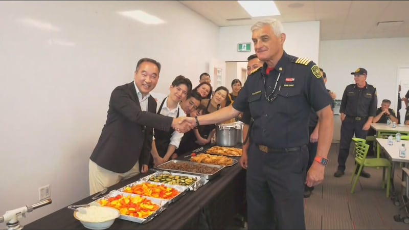 Calgary firefighters served special lunch by chef from Japanese consulate