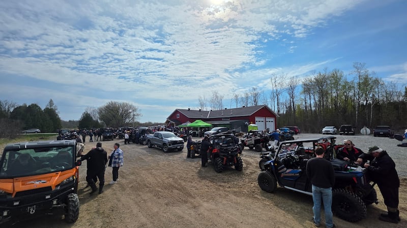 Trail awareness ride takes place in Baxter