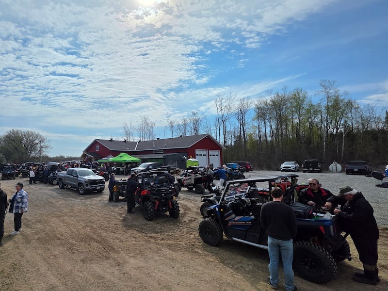 Trail awareness ride takes place in Baxter