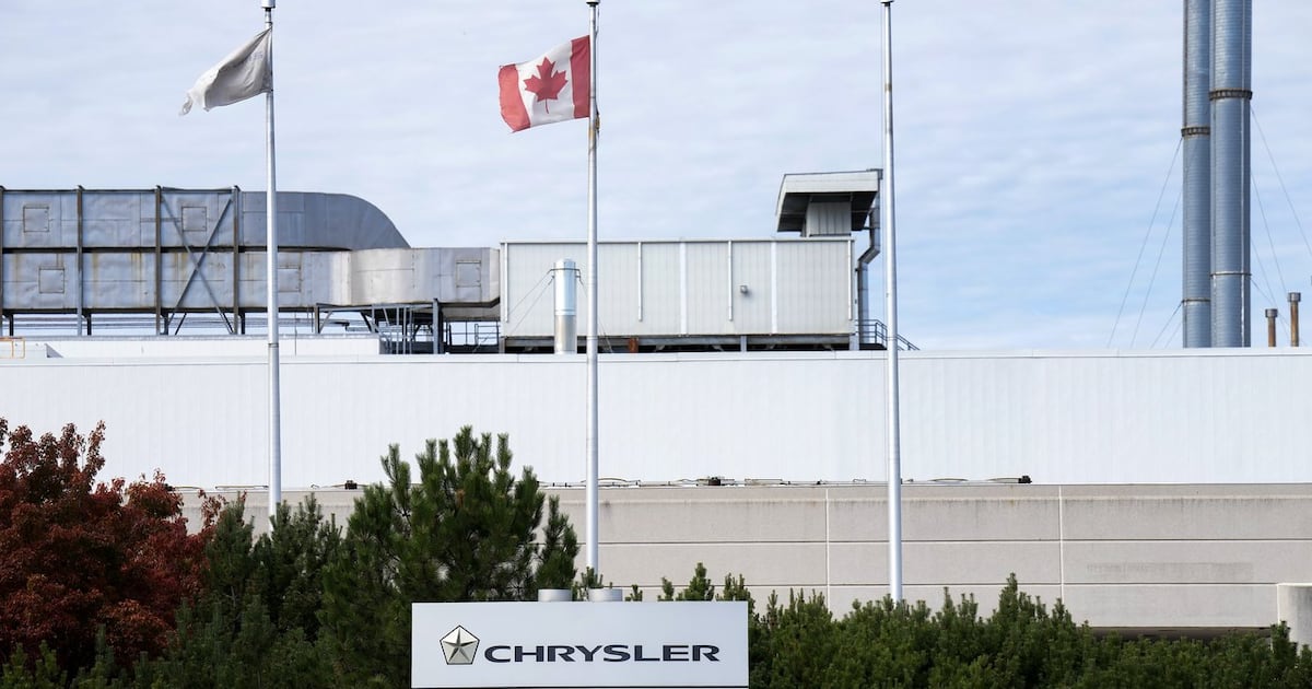 Photo: ctvnews.ca The Stellantis vehicle assembly plant is shown in Brampton, Ont., on Wednesday, Oct. 15, 2025. THE CANADIAN PRESS/Nathan