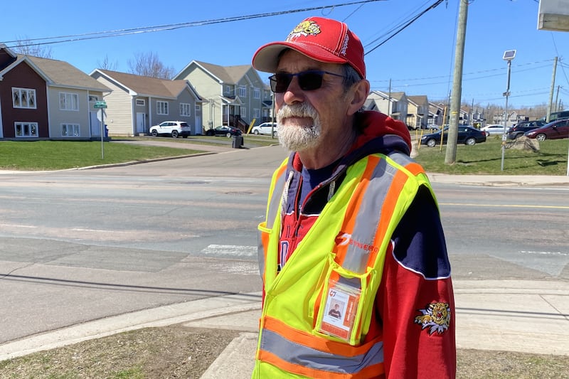 Moncton crossing guard urging motorists to slow down after close call