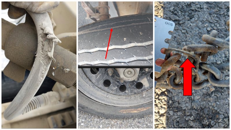 Calgary commercial vehicle inspection sees half pulled from road: police