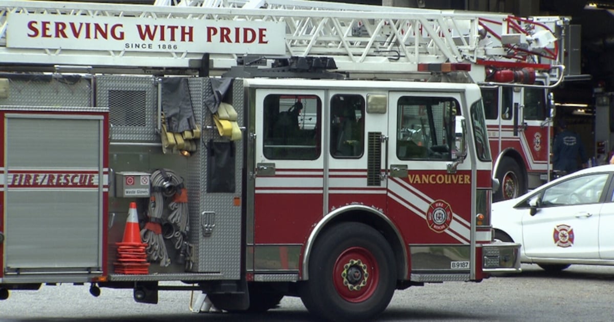 Emergency crews on scene of large house fire in Vancouver
