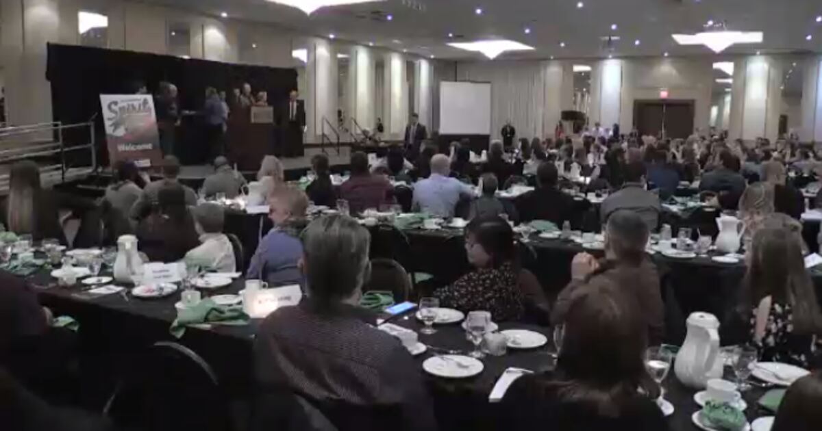 Athletes of all ages celebrated at awards banquet