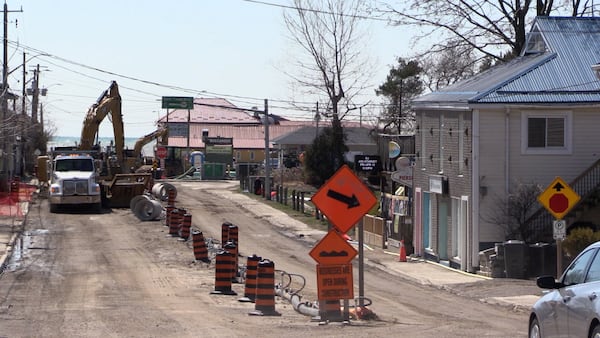‘The whole thing floods’: Storm sewer work in Port Stanley to mitigate flooding on main strip to beach