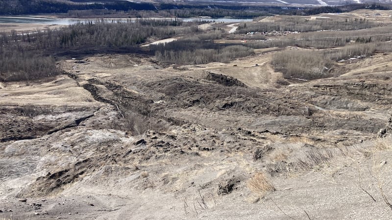 400-metre wide landslide in Old Fort, B.C., shifted road 62 metres
