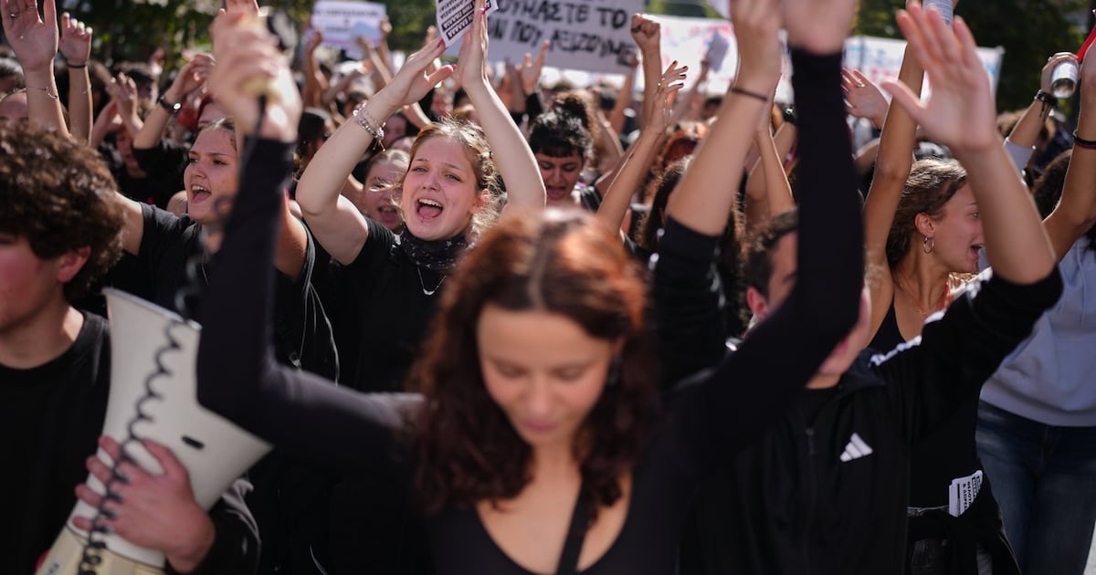Thousands of students and teachers march through Greek capital to protest ...