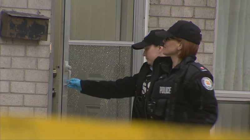 Gunfire strikes front door of Scarborough home