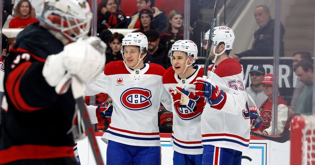 Canadiens rally for 7-5 win over Hurricanes