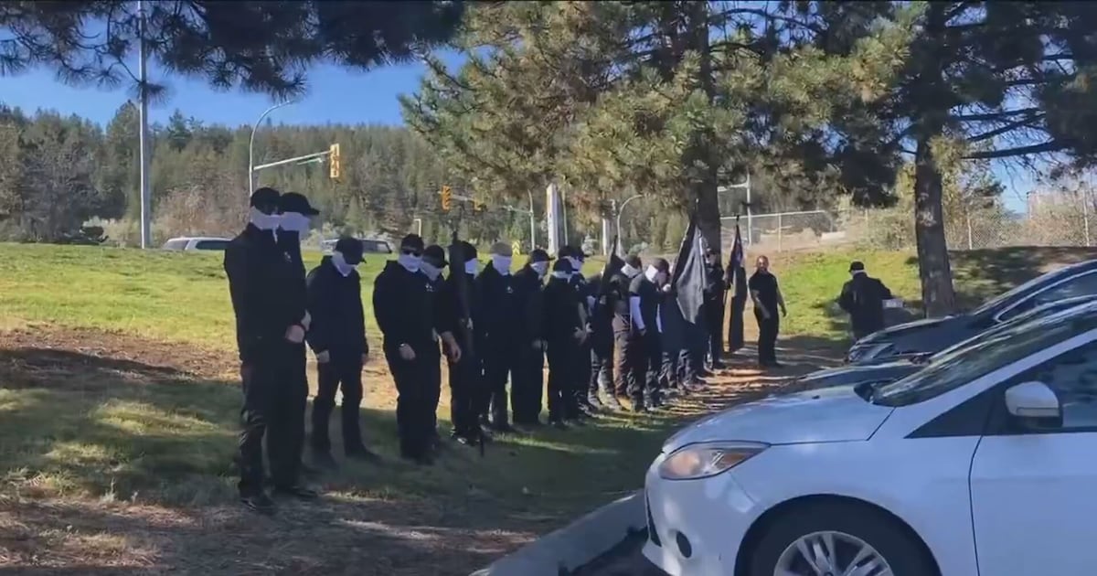 RCMP investigating apparent white nationalist demonstration on Indigenous land near Kamloops - CTV News