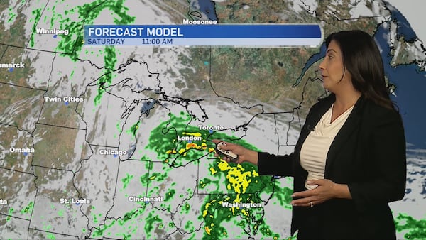 ‘It will feel cold and damp’: London to see soggy start to the weekend