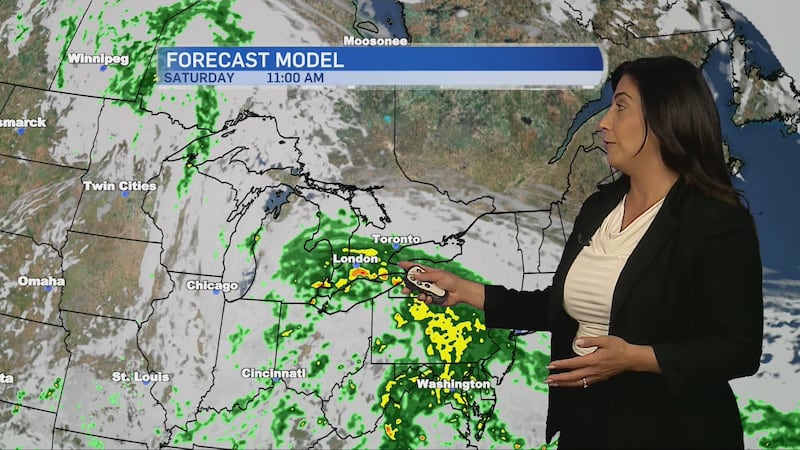 ‘It will feel cold and damp’: London to see soggy start to the weekend