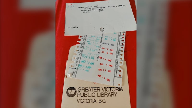 43-year-overdue library book finally returned to Greater Victoria library