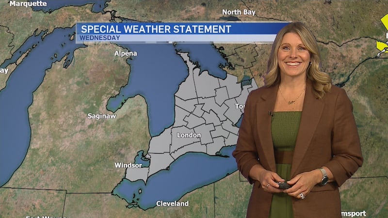Strong winds, heavy rain, risk of thunderstorms expected across southwestern Ontario tonight