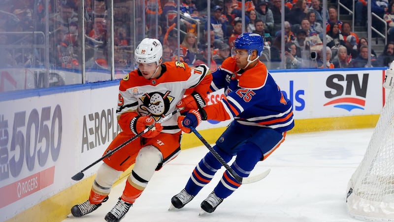 Oilers open playoffs against Ducks team built on speed, skill and youth