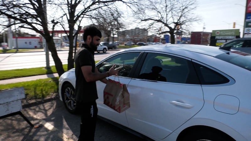 ‘It’s expensive for me’: Delivery drivers lament a return to rising gas prices