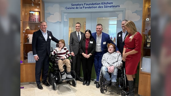 Senators Community Foundation gives $1 million to Roger Neilson Children’s Hospice for kitchen upgrades