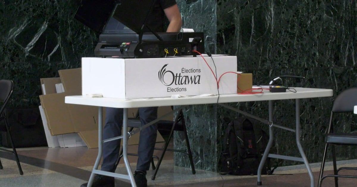 Ottawa City Hall on the day before the 2026 municipal election