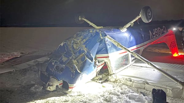 Plane crashes near Sarnia