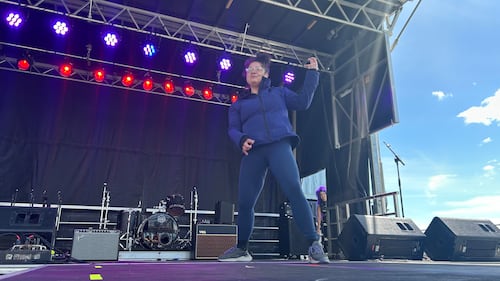 Air guitarists had to be accurate, and authentic to take home top honours. (CTV/Avery MacRae)