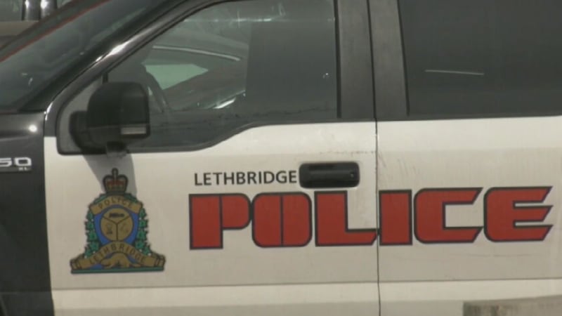 Lethbridge police close road for ‘high-risk incident’